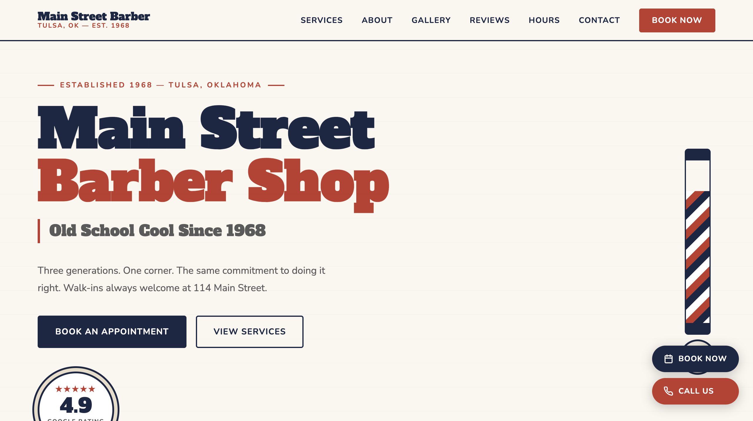 Main Street Barber Shop