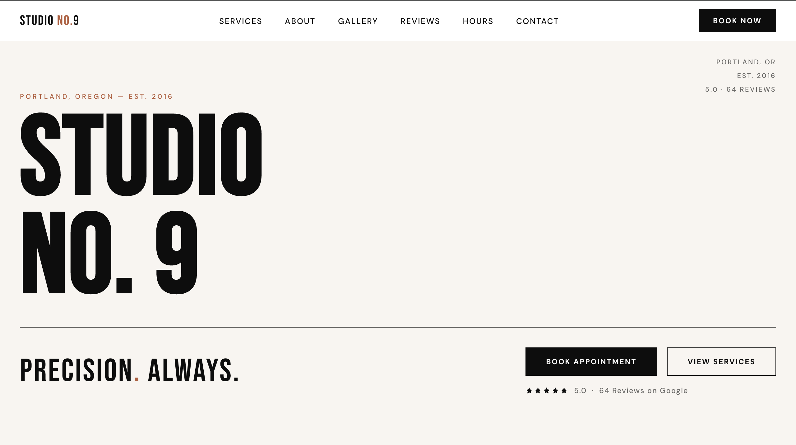 Studio No. 9
